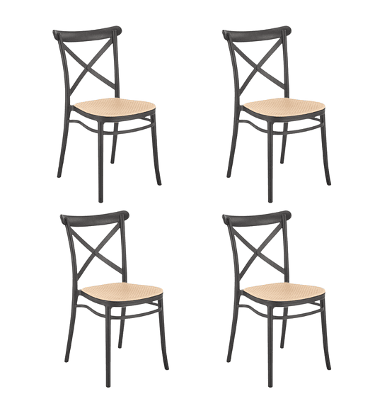 Pack 4 Sillas Danubio Top