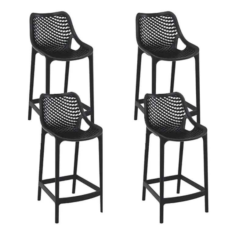 Pack 4 Taburetes de terraza Rostock 65 cm 1