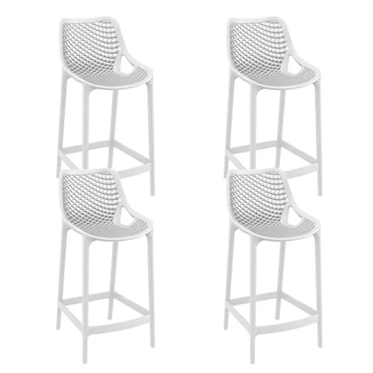 Pack 4 Taburetes de terraza Rostock 65 cm 8