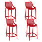 Pack 4 Taburetes de terraza Rostock 65 cm - Miniatura 7