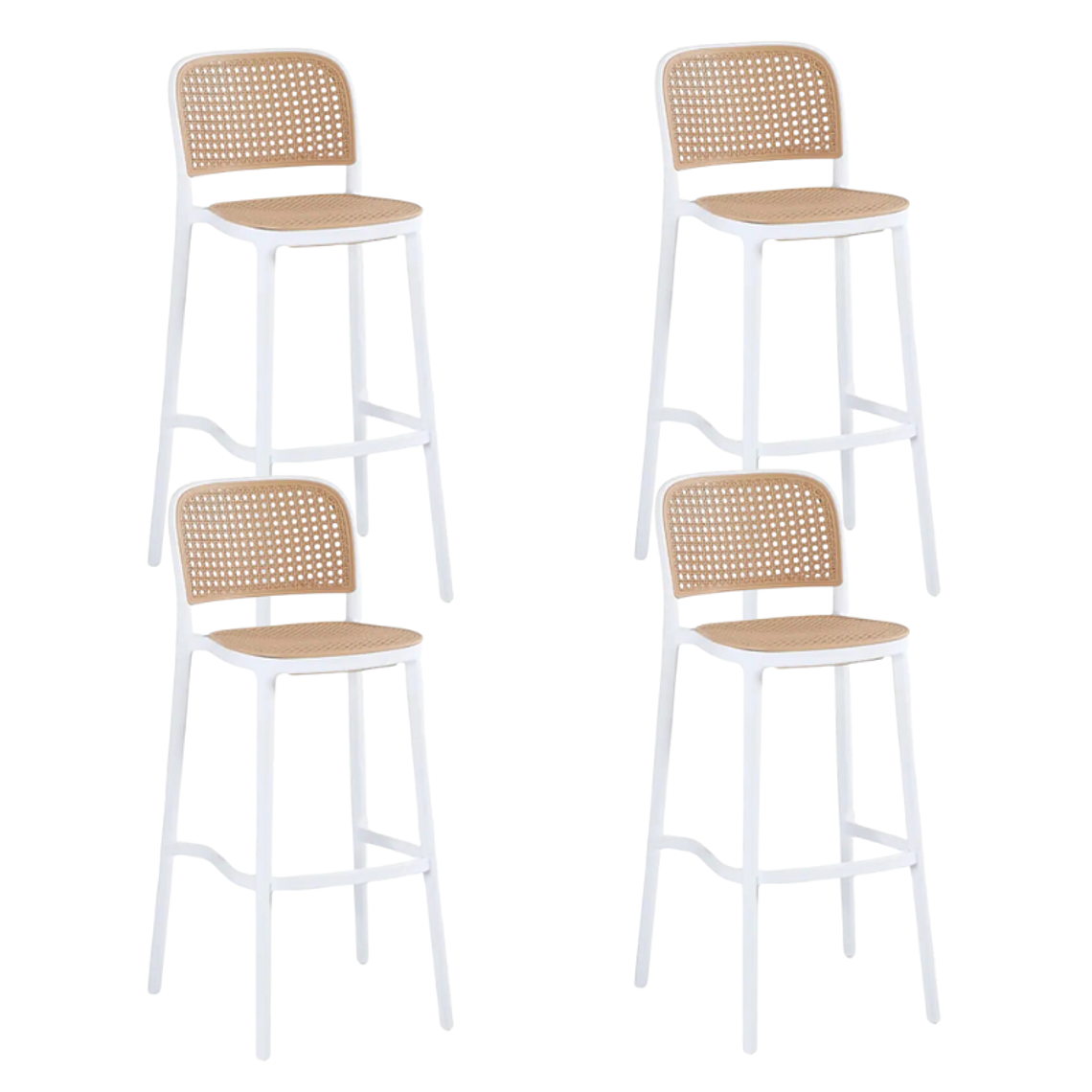 Pack 4 Taburetes Delta Brown 65 cm 4