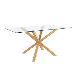 Mesa Asgard rectangular vidrio 160x90 cm