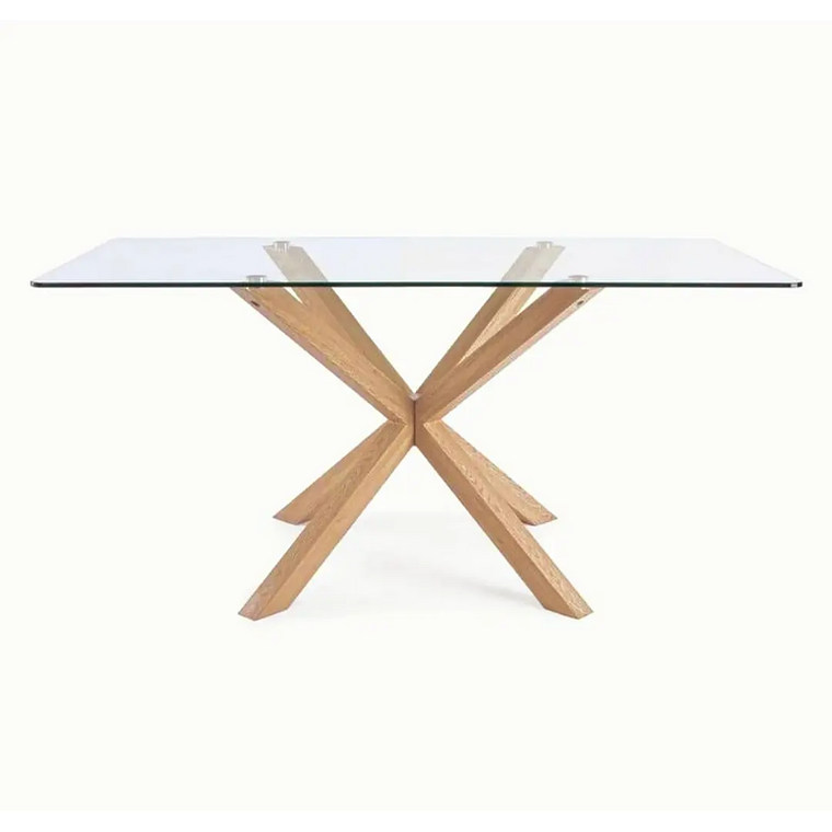 Mesa Asgard rectangular vidrio 160x90 cm 3