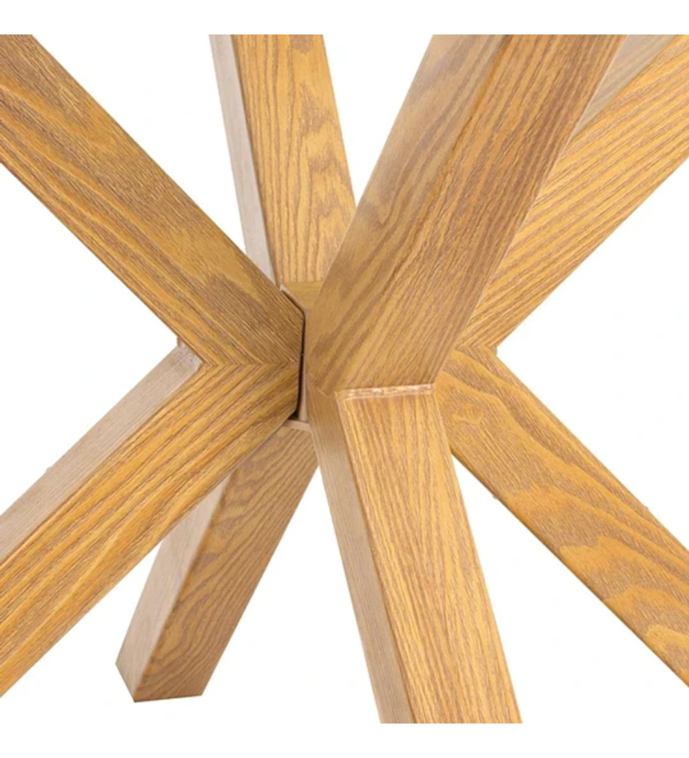 Mesa Asgard rectangular vidrio 160x90 cm