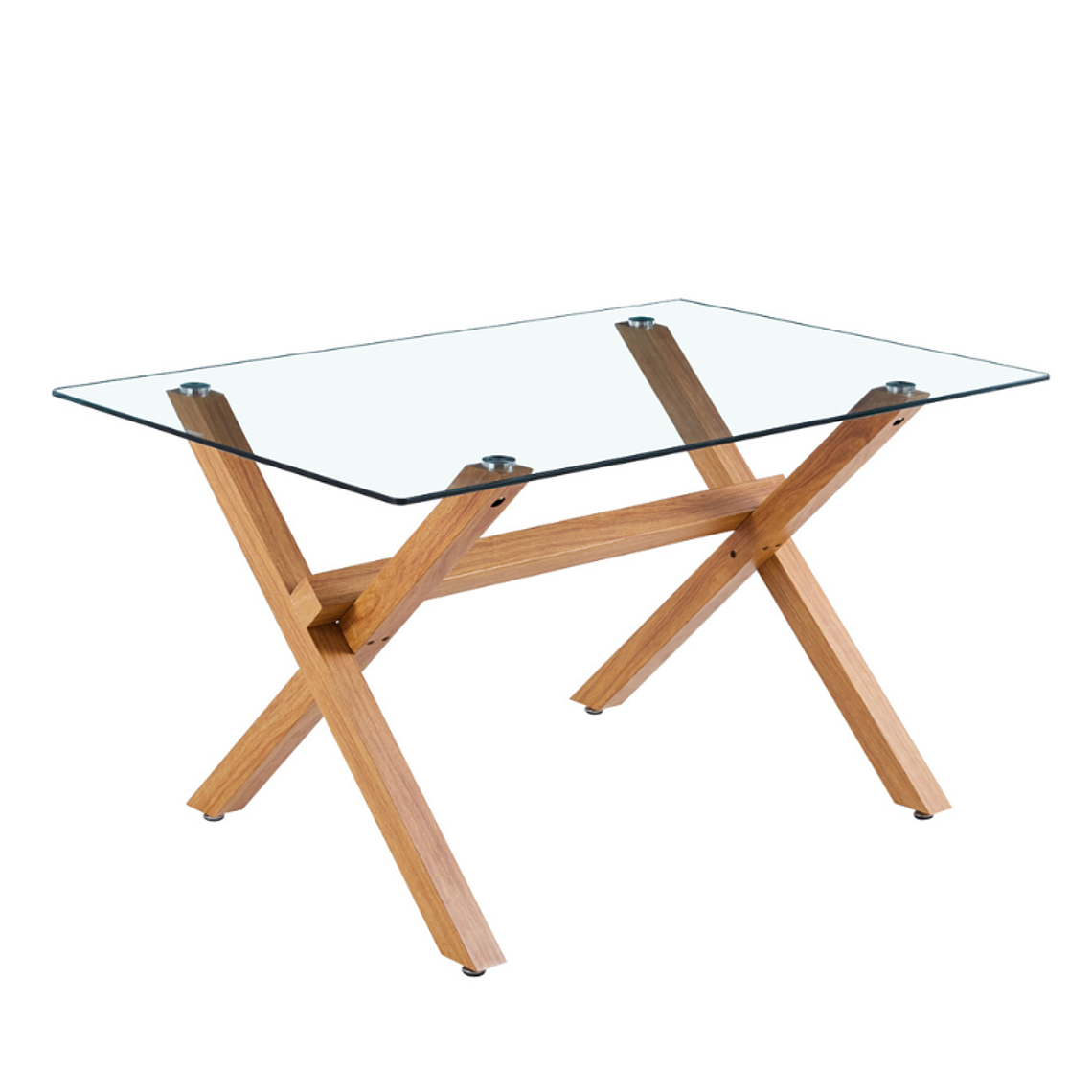 Mesa rectangular Estocolmo vidrio 120x80 cm 1