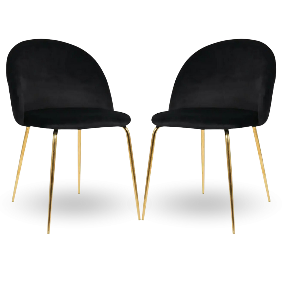 Pack 2 Sillas breda gold velvet 7