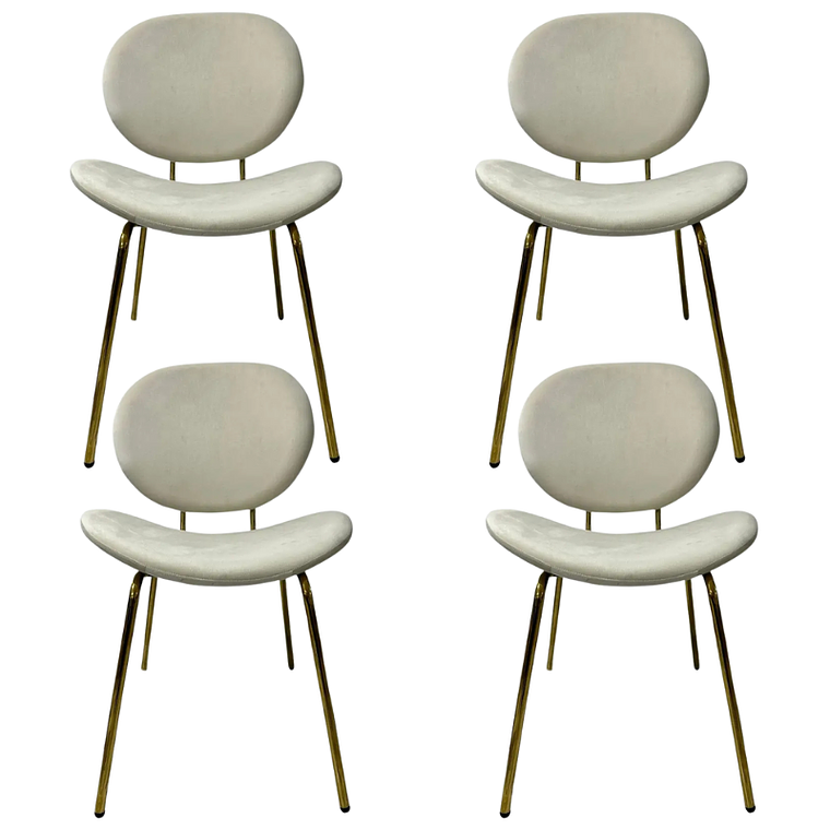 Pack Sillas Ribe Gold 1