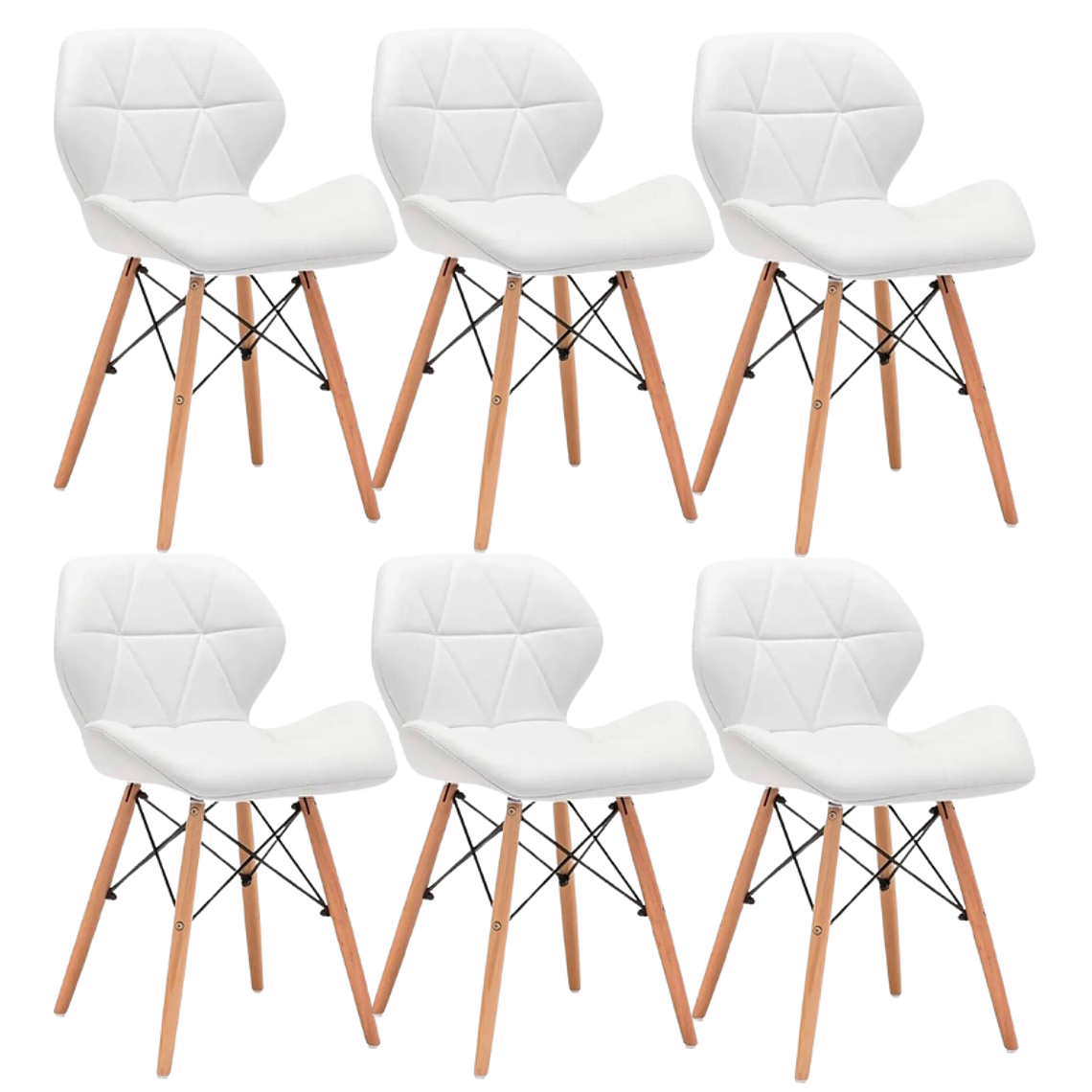 Pack 6 Sillas Mariposas Rubik 1