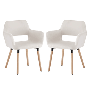 Pack 2 Sitiales Boston Velvet