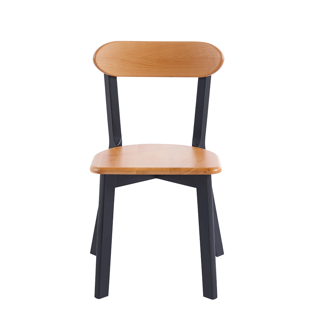 Comedor Chester rectangular vidrio 130x80 cm con 4 Sillas Fresno de Madera 9