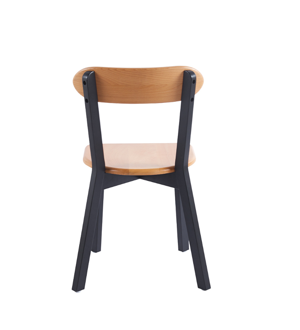 Comedor Chester rectangular vidrio 130x80 cm con 4 Sillas Recife