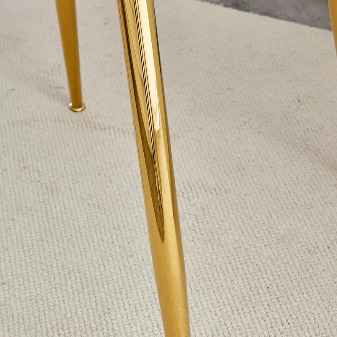 Mesa Lyon Gold redonda vidrio 100 cm 5