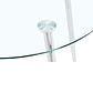 Comedor Silver redondo vidrio 120 cm con 4 sillas tulip - Miniatura 8