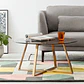 Mesa de Centro para Living de Vidrio y Metal 80cm - Miniatura 5