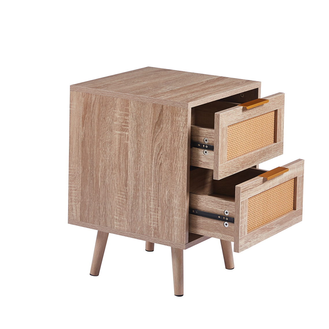 Pack de 2 Veladores Trap Mesh Walnut 3