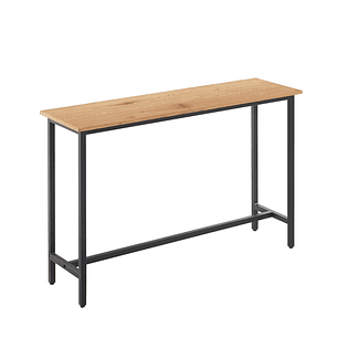 Mesa de Arrimo o Bar Alta Rustik 120 cm l Madera Clara