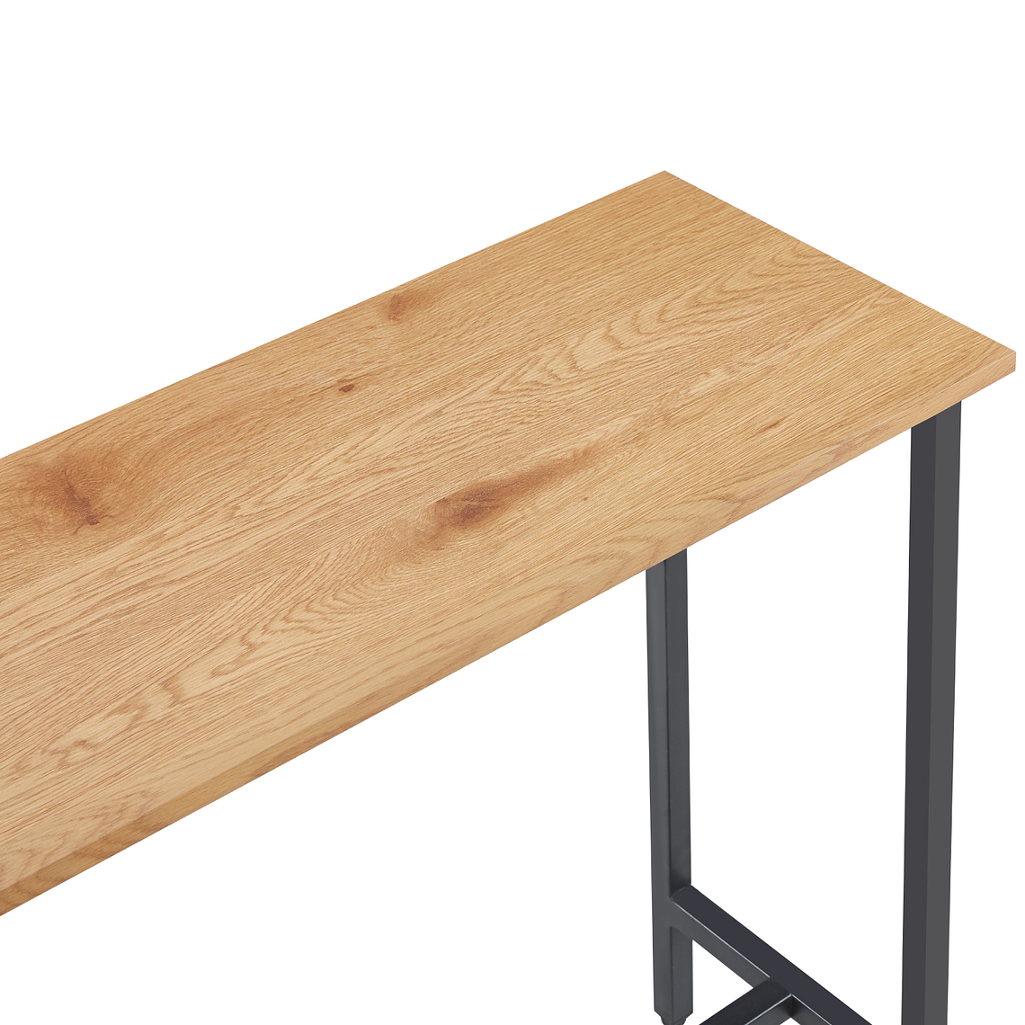 Mesa de Arrimo o Bar Alta Rustik 120 cm l Madera Clara 4