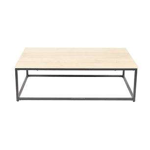 Mesa de centro rectangular 110x60 - Madera Clara