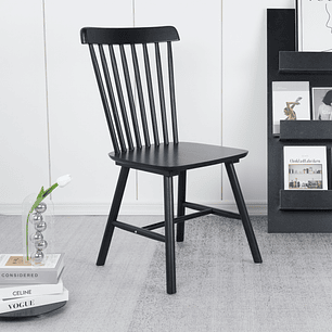 Silla Windsor Madera - Negra