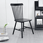 Silla Windsor Madera - Negra - Miniatura 1