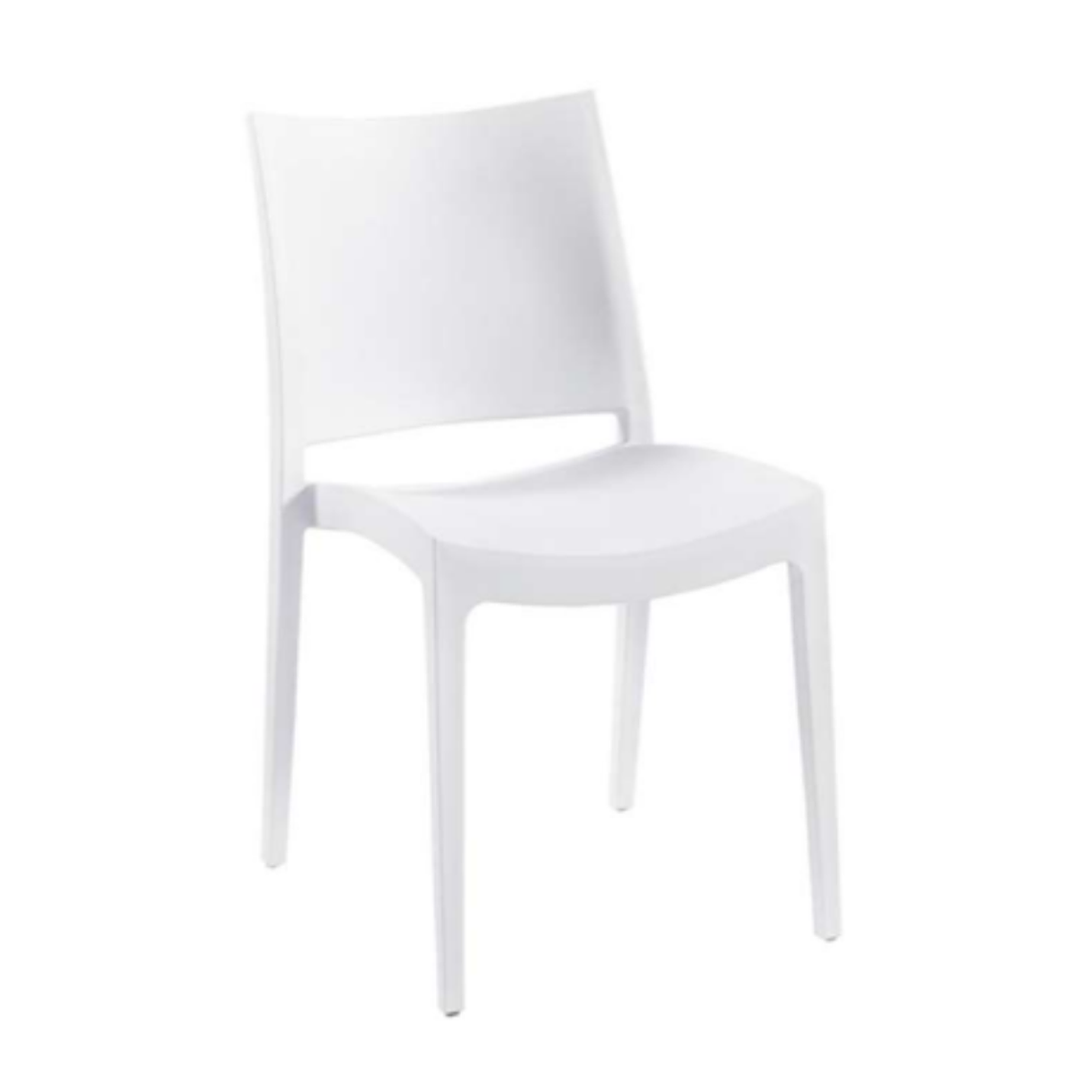 Pack 4 Sillas de terraza White 2