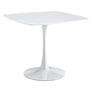 Comedor Toledo blanco cuadrado 90x90 cm con 4 Sillas Mariposas Rubik Wood Velvet - Miniatura 6