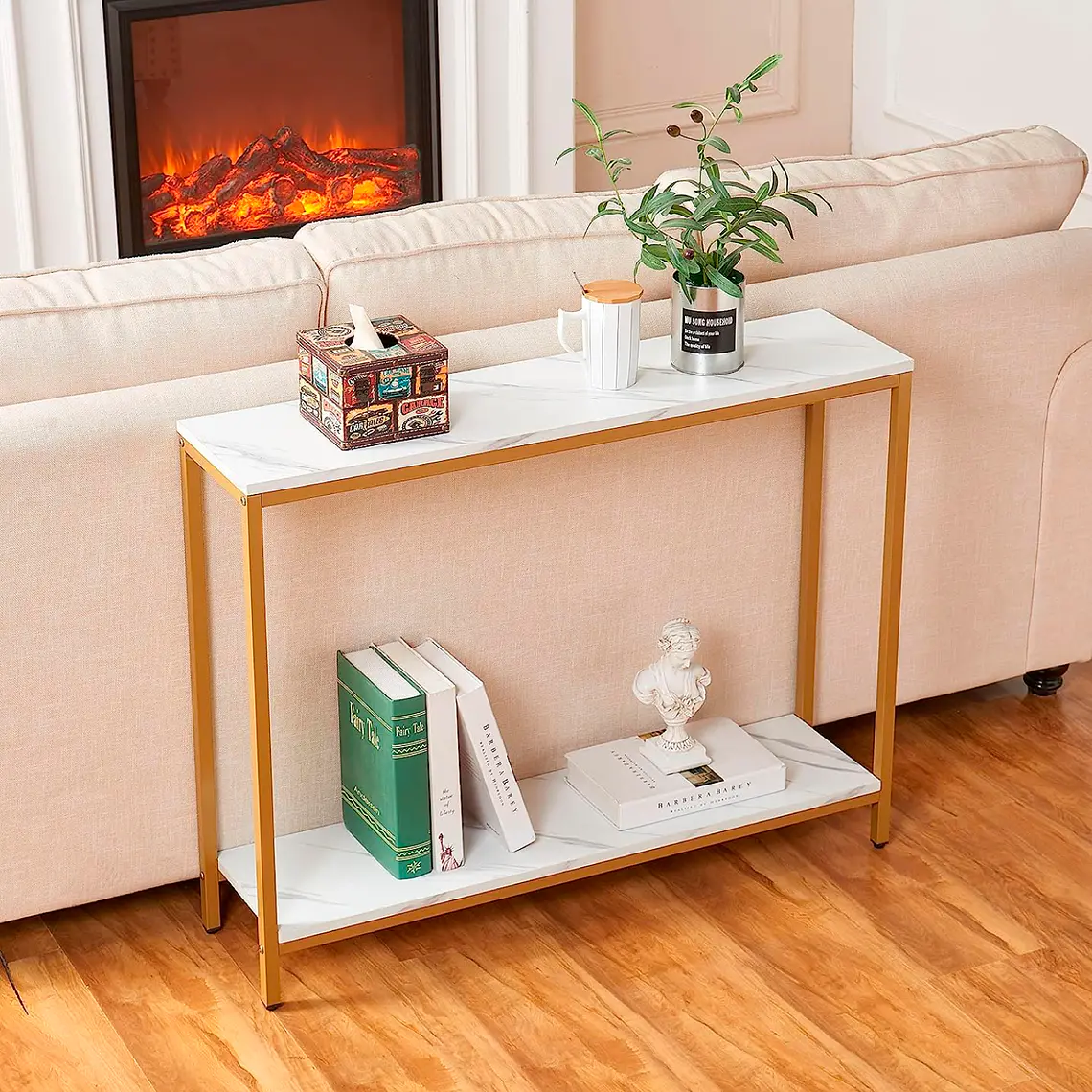 Arrimo white stone cubierta MDF marmol blanco 1