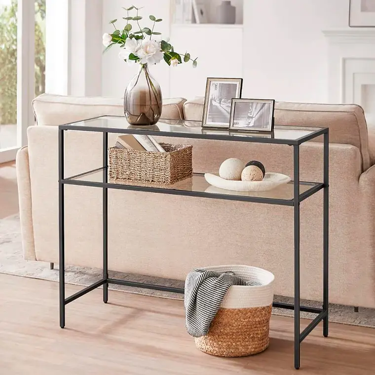 Arrimo vidrio dos niveles 100 cm 1