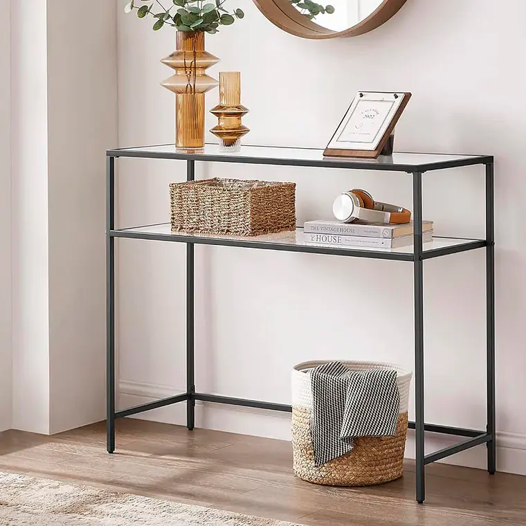 Arrimo vidrio dos niveles 100 cm 2