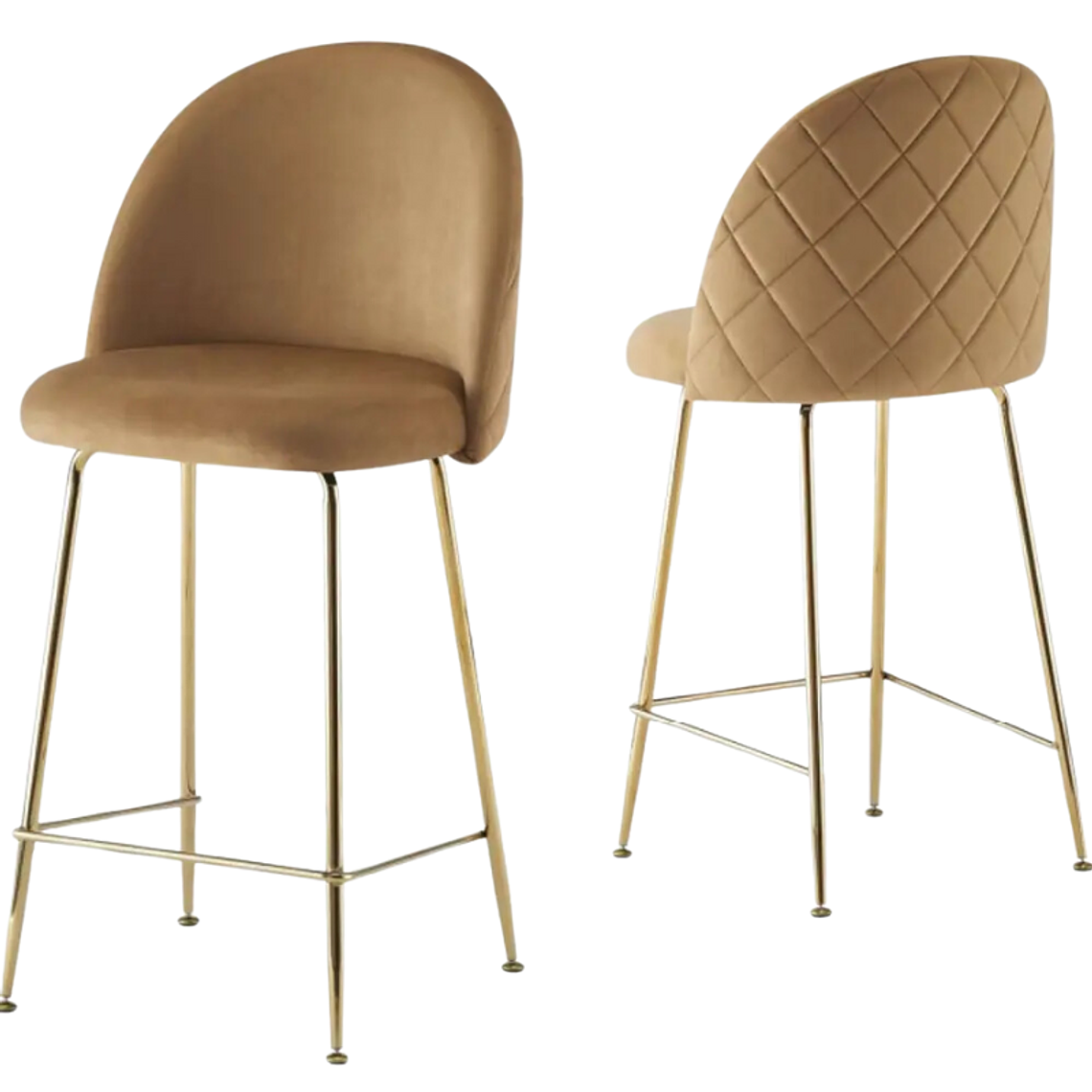 Taburete Breda Gold Velvet 66 cm 3