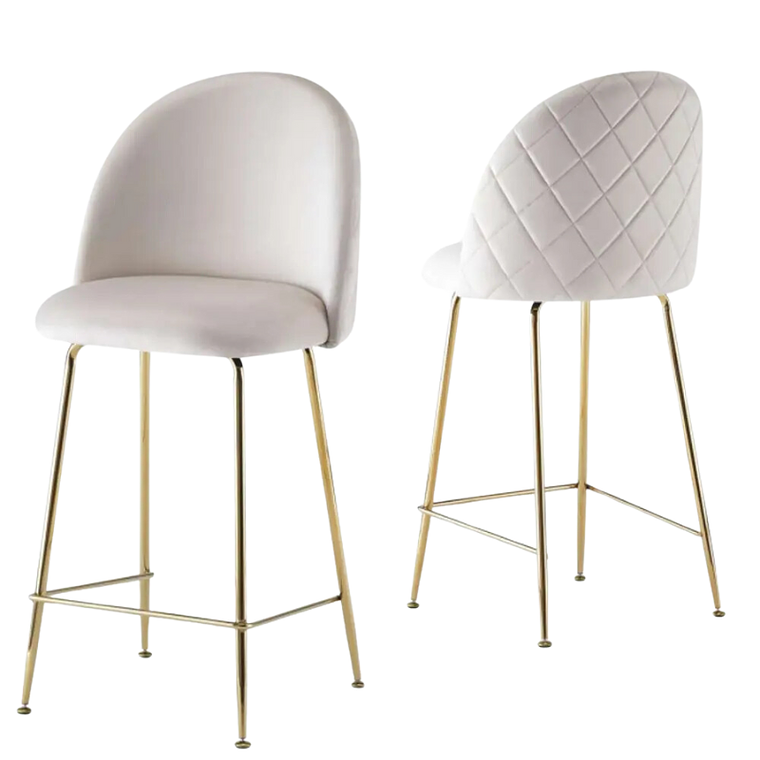 Taburete Breda Gold Velvet 66 cm 2