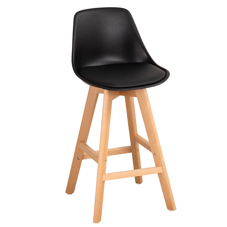 Taburete Piso Tulip 64 cm Respaldo Medio 3