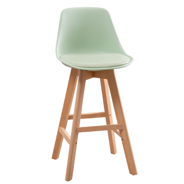 Taburete Piso Tulip 64 cm Respaldo Medio 5