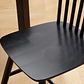 Pack 4 Sillas Windsor Madera - Negras - Miniatura 7