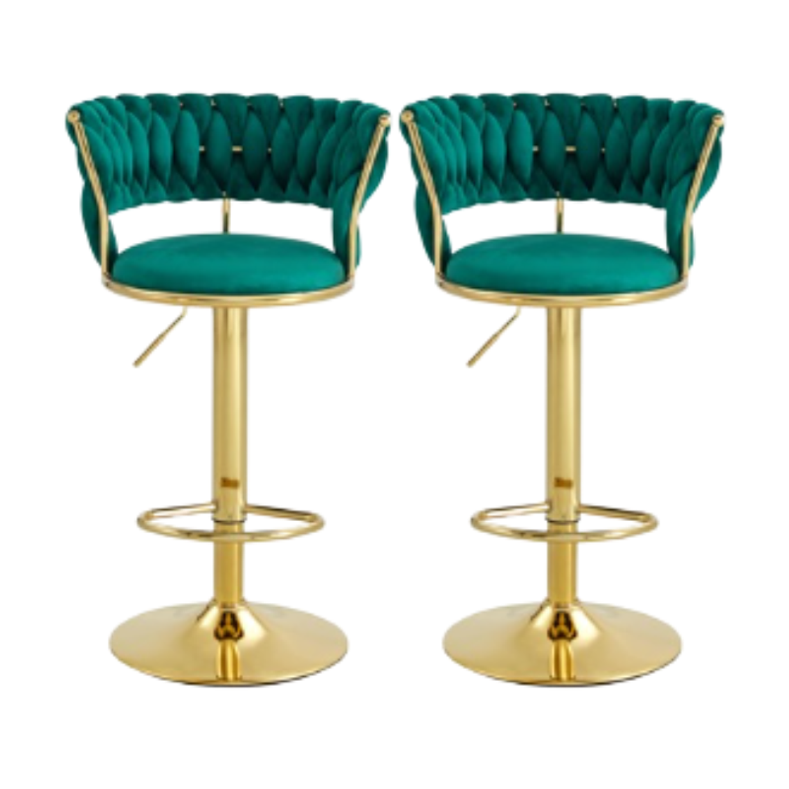 Pack 2 Taburetes Queen Monarch Gold 11