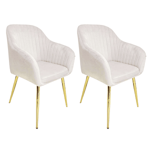 Pack 2 Butacas Sitiales Poltronas Diamante Gold