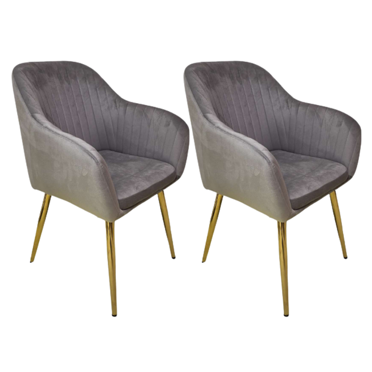 Pack 2 Butacas Sitiales Poltronas Diamante Gold 7