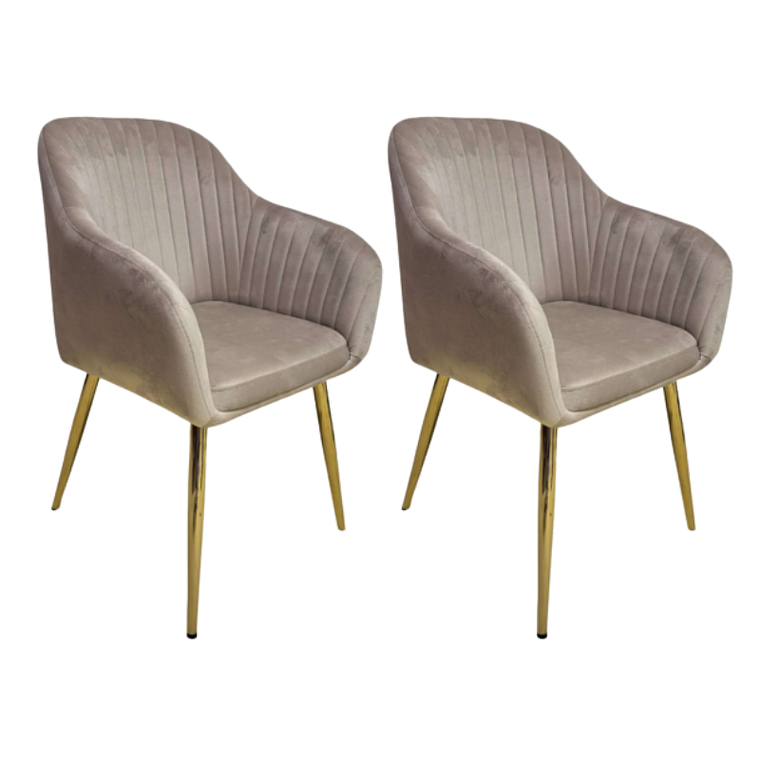 Pack 2 Butacas Sitiales Poltronas Diamante Gold 10