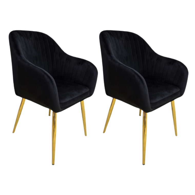 Pack 2 Butacas Sitiales Poltronas Diamante Gold 4