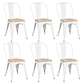 Pack 6 Sillas Tolix con asiento madera clara - Miniatura 3