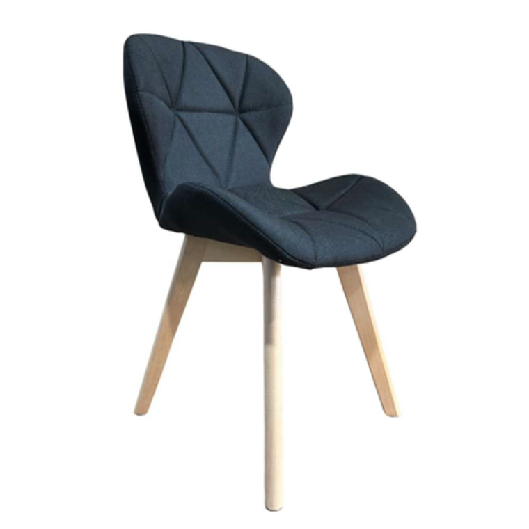 Silla Mariposa Rubik Wood Lino 3