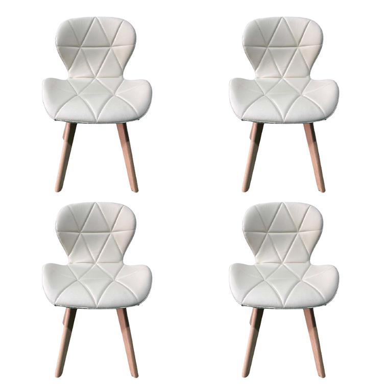 Pack 4 Sillas Mariposas Rubik Wood 7