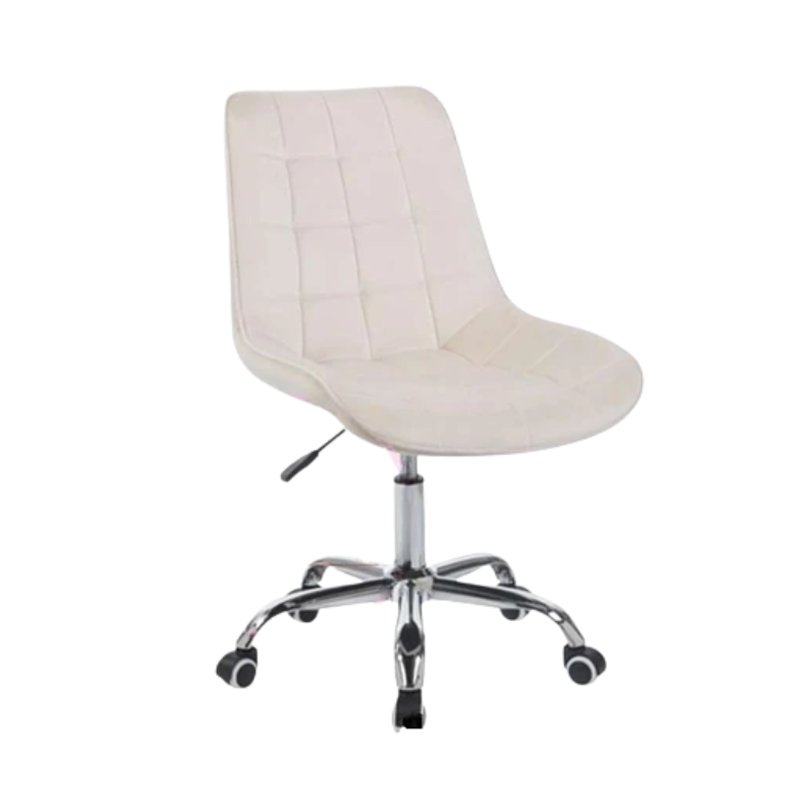 Silla de oficina escritorio Capitone Top Silver 4