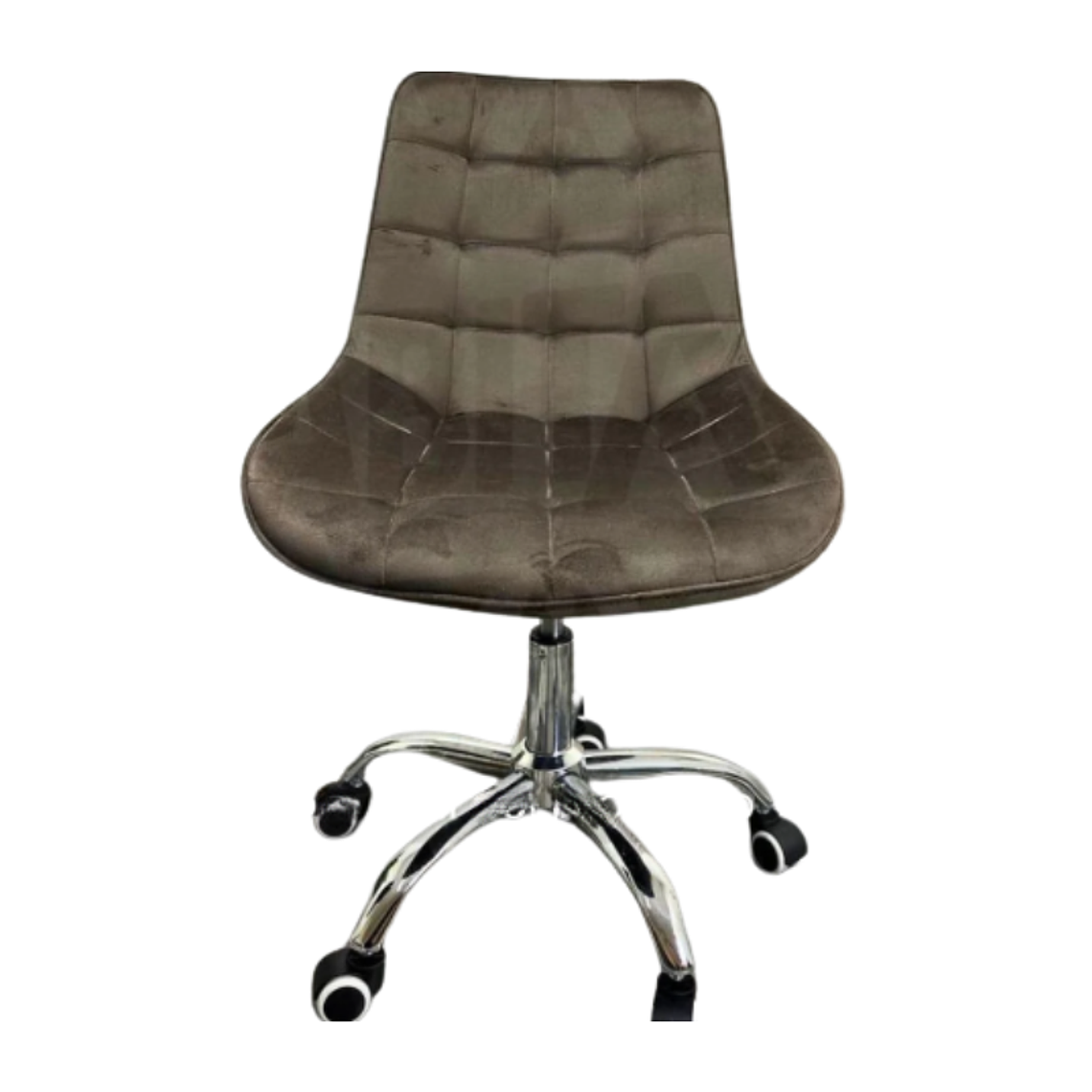 Silla de oficina escritorio Capitone Top Silver 5