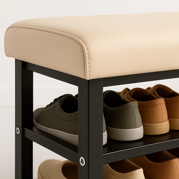 Zapatero White con Asiento Confort  2