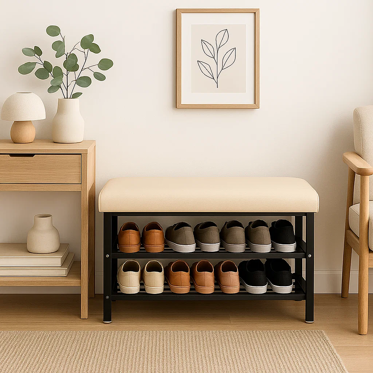 Zapatero White con Asiento Confort  4