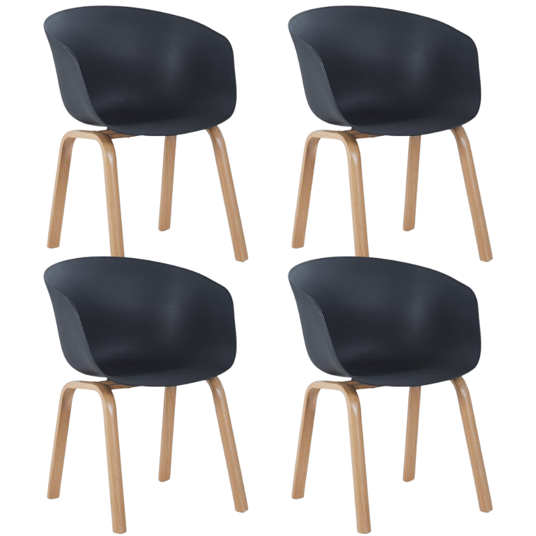 Pack 4 Sitiales Sillas Cup 3