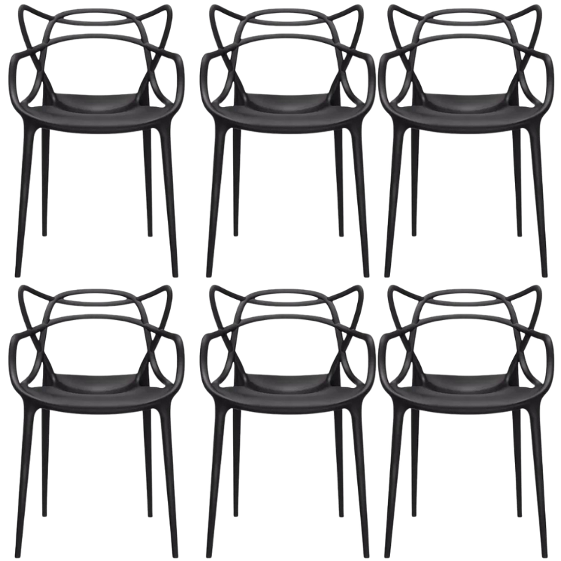 Pack 6 Sillas Master 1