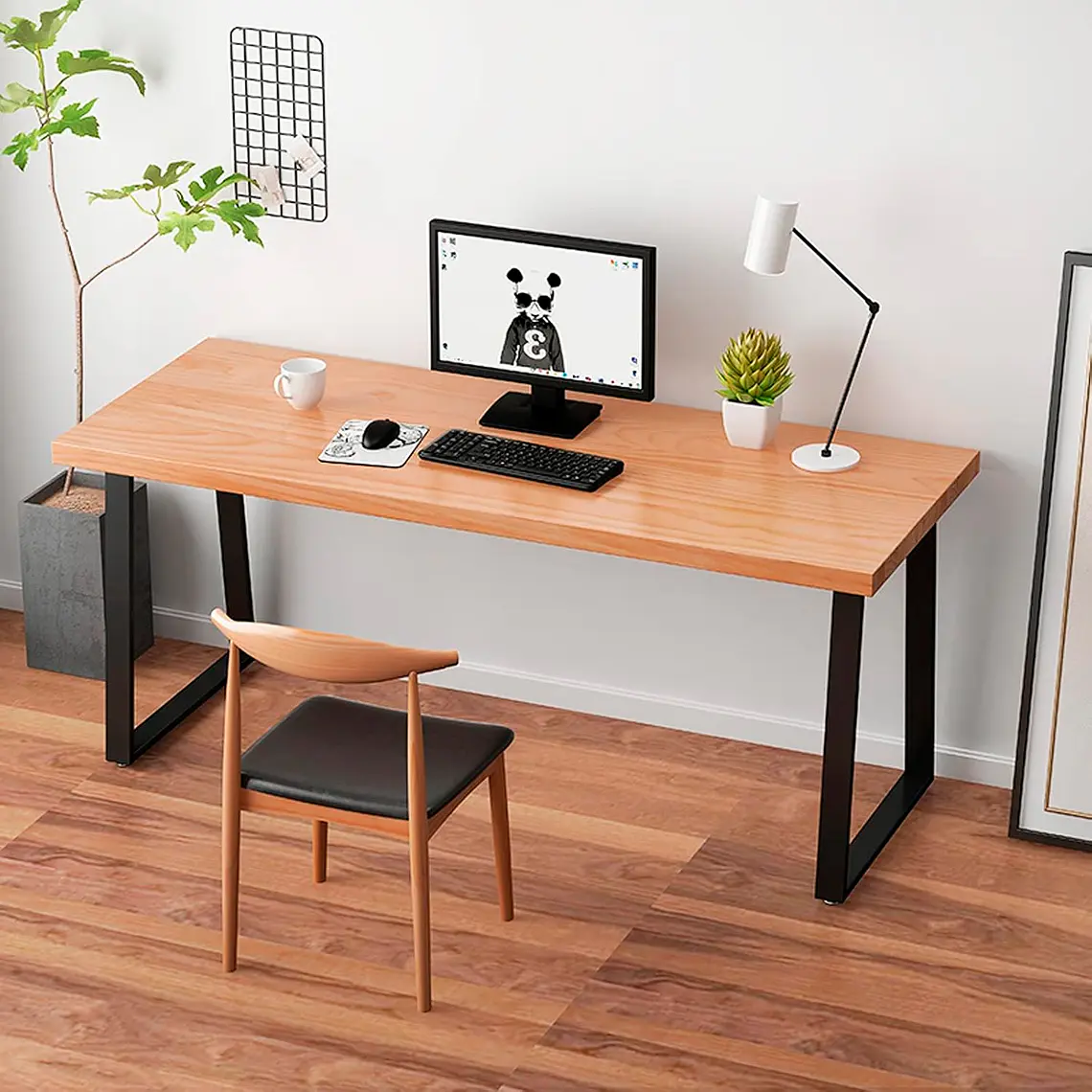 Escritorio Industrial Susy 160 cm | Madera y Metal 3