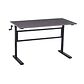 Escritorio de trabajo con altura regulable Standing Desk - Gris - Miniatura 2